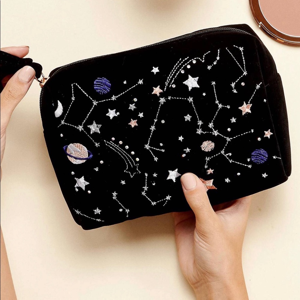 New Look cosmic cosmetic bag